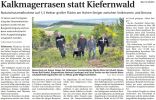 WLZ: Kalkmagerrasen statt Kiefernwald
